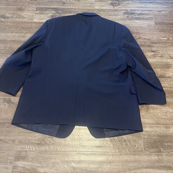 Vintage Burberrys’ Navy Blazer Pure Wool Gold Branded Buttons Jacket Mens Sz 50 - Picture 3 of 15